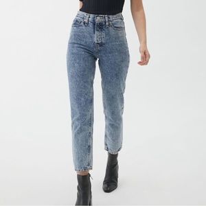 Urban Outfitters High Waisted Slim Straight Jeans